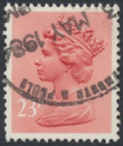 GB  Machin 23p  SG X965    Sc# MH122  Used   see details  / scans