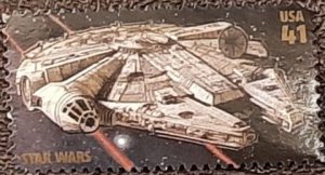 US Scott # 4143b; used 41c Star Wars from 2007; vf centering; off paper