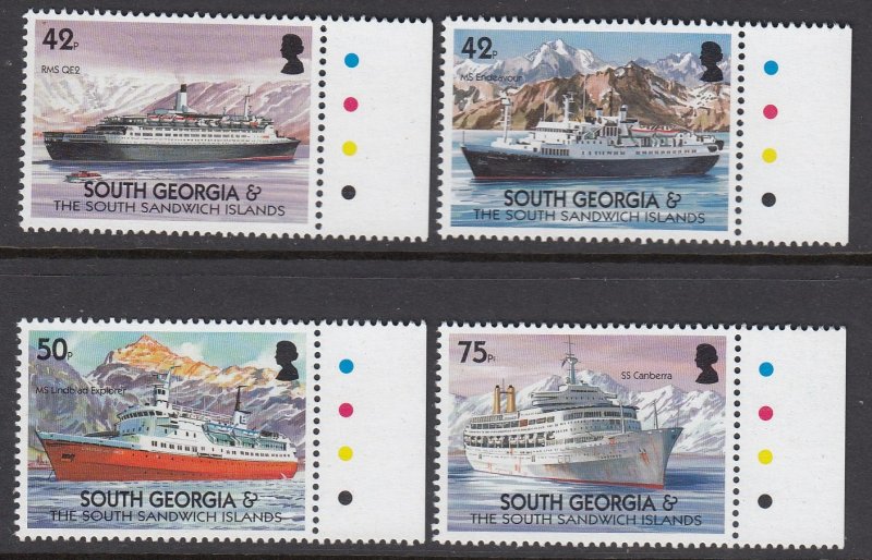 South Georgia 303-6 Merchant Ships mnh