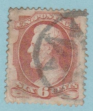 1873  USA Scott Numbers 156, 158, and 159 Used