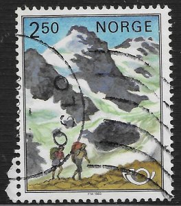 Norway #819 2.50k Nordic Cooperation - Mountains