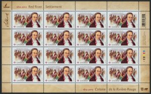 Canada 2539 Sheet MNH Red River Settlement