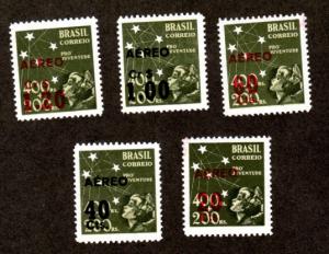 Brazil # C55-C59 Mint NH!