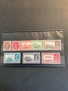 Stamps Kuwait Scott 45-52 hinged