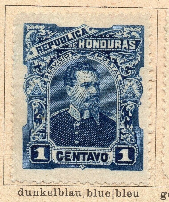 Honduras 1891 Early Issue Fine Mint Hinged 1c. NW-11890