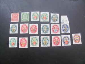 Germany 1920S  HINGED LOT (208)