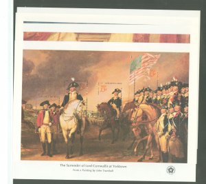 United States #1686-1689  Souvenir Sheet