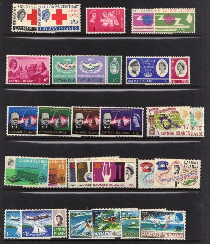 BRITISH COMMONWEALTH 1940s TO 1960s COLL OF 157 MINT IN COMPLETE SETS INC CYPRUS