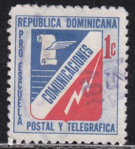 Dominican Republic RA53 Postal Tax Stamp 1972