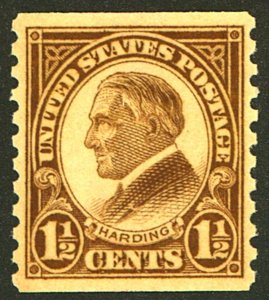 U.S. #598 MINT OG NH