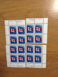 Canada SC 1362 NH PL matched set