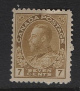 CANADA, 113  MINT HINGED