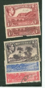 Montserrat #93/99 Used Multiple