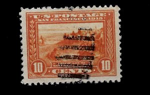 US Scott #400a 10 ct. Pan-Pacific. Used -Light Cancel