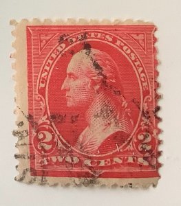 USA 1894 Scott 252 used - 2c, George Washington