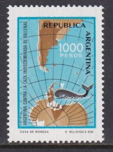 Argentina, Fauna, Whales MNH / 1981