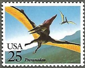 United States #2423 25c Pteranodon MNH (1989)