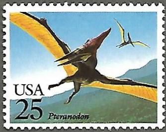 United States #2423 25c Pteranodon MNH (1989)