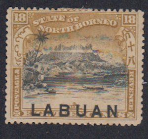 Labuan - 1897 - SC 83 - HH