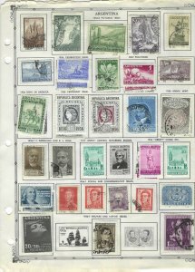 ARGENTINA STAMP COLLECTION