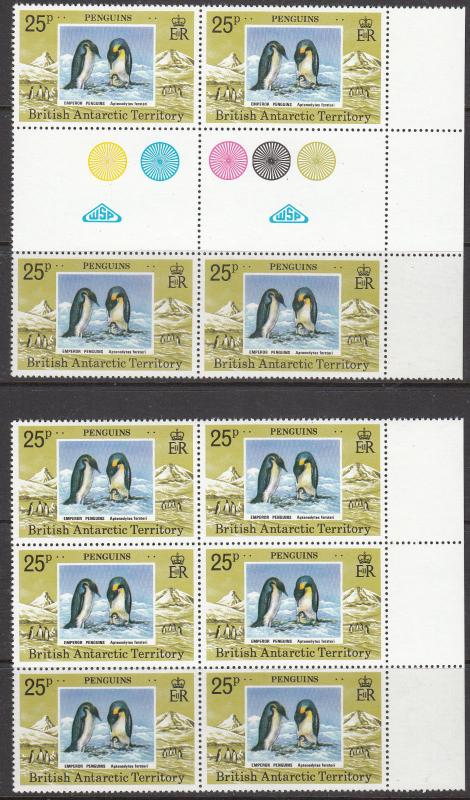 British Antarctic Territory - 1979 Penguins Sc# 72/75 - MNH (7164)