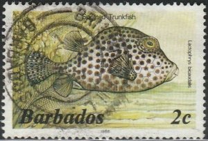Barbados, #641c Used From 1986
