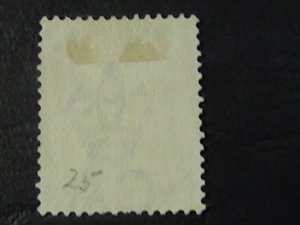 BERMUDA  # 20-USED--SINGLE--BLUE--1886