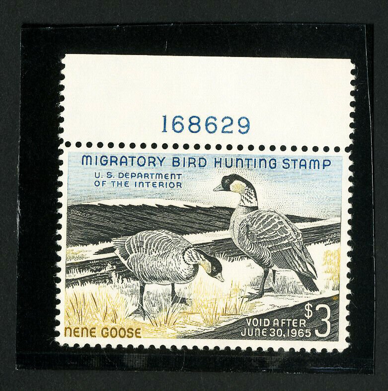 US Stamps # RW31 Superb OG NH PL# Single