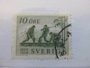 1956 Sweden Sweden Sweden 10o perf 121⁄2 3 sides fine used A13P17F171-