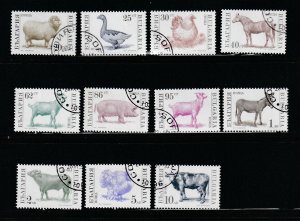 Bulgaria 3581-3591 Set U Animals