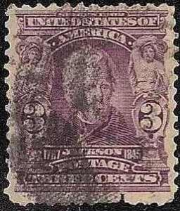 # 302 Bright Violet Used Andrew Jackson SCV-3.75