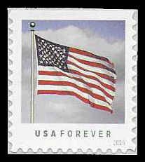 PCBstamps  US #5055 Bk Sgl {47c}U.S. Flag, (28)