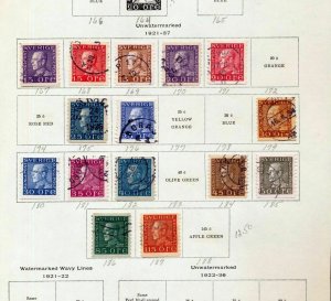 SWEDEN 1900/50s M&U Collection on Pages (Apprx 150 Items)(NT5609