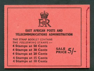 K.U.T. 1958 QEII 5s booklet with SG 169a stitched right superb MNH. SG SB8a.