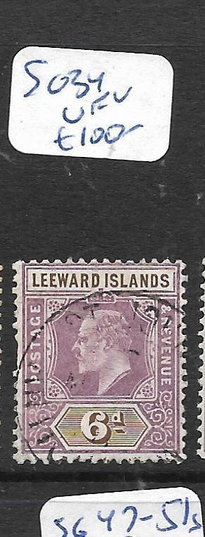 LEEWARD ISLANDS  (PP1406B)  KE 6D  SG 34  VFU