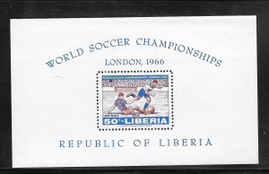 Liberia #C172 MNH World Cup Soccer Souvenir Sheet (12934) (Stock Photo)