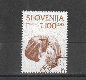 Slovenia  Scott#  164  Used  (1993 Potica)