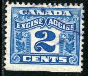 Canada - #FX36 - USED, TWO LEAF EXCISE TAX - 1915- Item C394AFF7