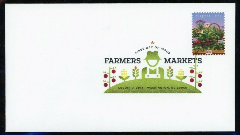 Scott 4912-4915 Farmers Market Set of 4 DCP Cancel First Day Covers