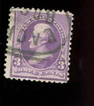 US #221, 1890-93 Regular Issue, Used