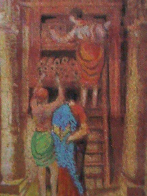 ​EGYPT-2002 SC#1830-ANCIENT ALEXANDRIA LIBRARY-PAINTING IMPERF-S/S MNH VF