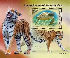 2024 03 - NIGER - ENDANGERED SPECIES            1V  complet set    MNH **