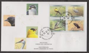 CANADA  Scott # 1770-3 Canada Post FDC 1999 - Birds Of Canada Series