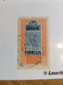 French Sudan  #  39  Used