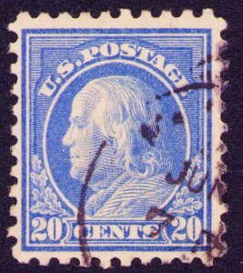 US Scott #476 20¢ 1916 Used