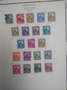 collection on pages Venezuela airmail 1938-44 PS: CV $219