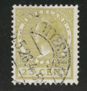 Netherlands Scott 155 used 