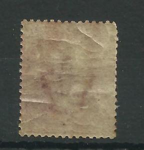 1858 Sg 43, 1d Red Plate 156, (KJ) Lightly Mounted Mint. Cat. £60.00 {AV7-207}