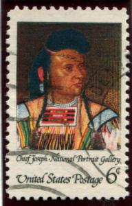 1364 US 6c Chief Joseph, used