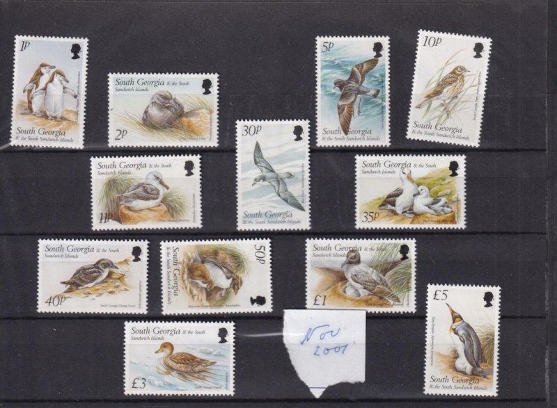 SUPERB COLLECTION OF SOUTH GEORGIA MNH SETS GUTTER PAIRS ETC
